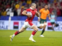 Gareth Davies has scored more World Cup tries than any other scrum-half (Andrew Matthews/PA)