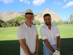 Anton Du Beke and Giovanni Pernice visit Spain in a new TV series (BBC/PA)