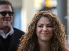 Colombian pop star Shakira arriving at court in Madrid, Spain, in 2019 (Bernat Armangue/AP/PA)