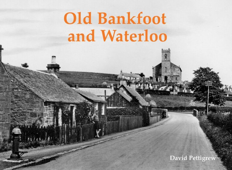 The new book, with the picture showing the front cover, features old pictures of Bankfoot and Waterloo. Image: Supplied by Stenlake Publishing.