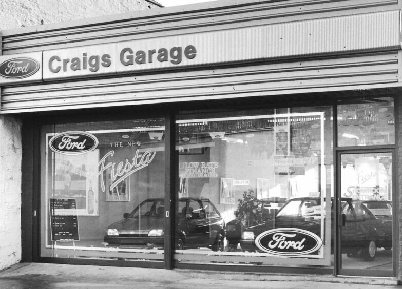 Craig's Garage in 1990.