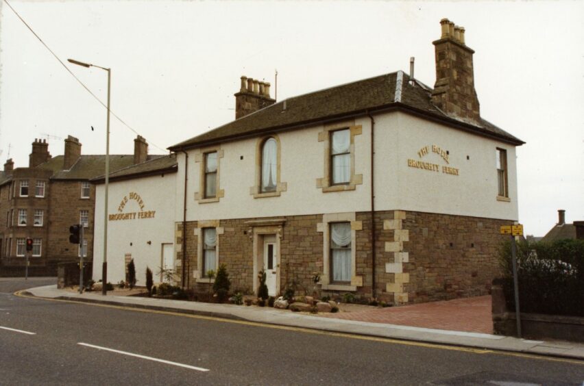 The outside of The Hotel Broughty Ferry. Image: DC Thomson.