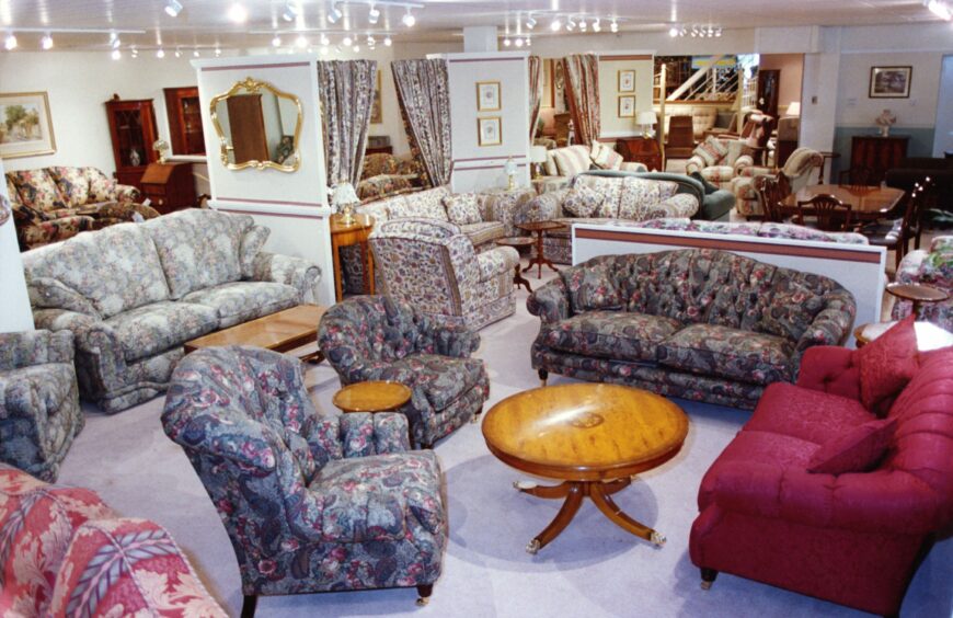 The inside of Gillies in 1992. Image: DC Thomson.