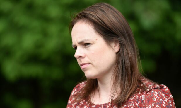 Highland SNP MSP Kate Forbes, who recently shared her own experience with postnatal depression.