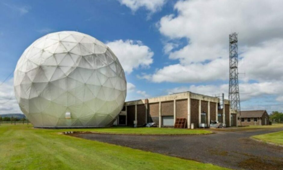 The former Nato spy base site in Kinross which will house the new museum. 