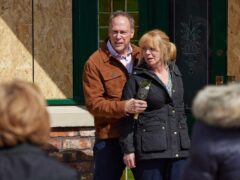 Stephen and Jenny in upcoming scenes on Coronation Street (ITV)