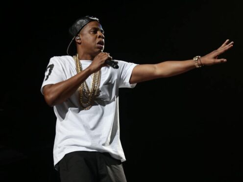 Jay Z performs at The O2 Arena as part of his Magna Carter World Tour (Yui Mok/PA)