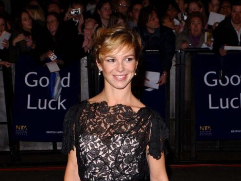 Eastenders actress Honeysuckle Weeks arrives for the 10th Anniversary National Television Awards 2004 held at the Royal Albert Hall in London.