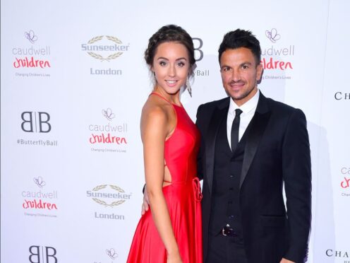 Peter Andre and Emily MacDonagh are to welcome a third child (Ian West/PA)