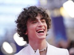 Timothee Chalamet (Yui Mok/PA)