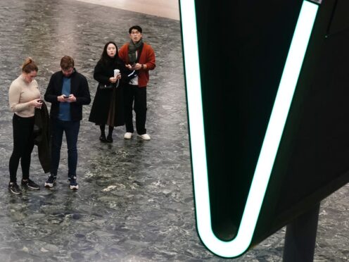 Passengers at Euston were forced to wait for services to resume (Aaron Chown/PA) (PA Archive)