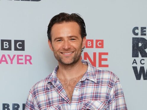 Harry Judd attends a photo call for Celebrity Race Across the World (Lucy North/PA)