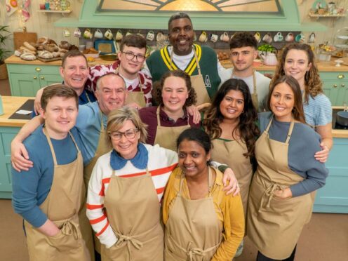 The Great British Bake Off contestants (Mark Bourdillon/Love Productions/Channel 4/PA)