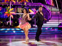 Amanda Abbington and Giovanni Pernice during their appearance on Strictly Come Dancing (Guy Levy/BBC/PA)