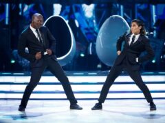 Eddie Kadi and Karen Hauer scored the first 10 of the series (Guy Levy/BBC/PA)