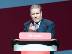 Labour Party leader Sir Keir Starmer addresses the Labour Party Women’s Conference (PA)