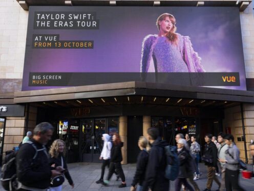 Taylor Swift will start the UK and Ireland leg of the tour next June (David Parry/PA)