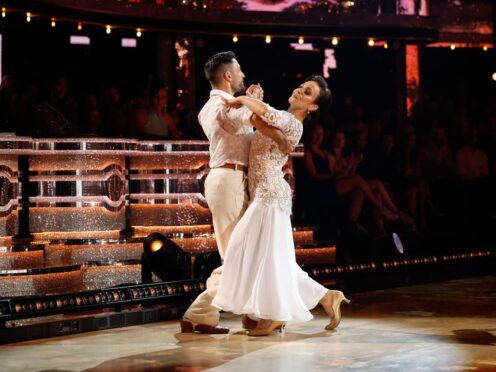 Amanda Abbington and Giovanni Pernice to miss Strictly Come Dancing live show (Guy Levy/BBC/PA)