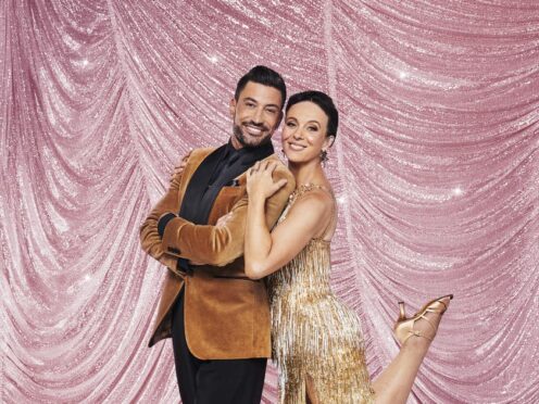 Giovanni Pernice and Amanda Abbington (Ray Burniston/BBC)