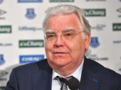 Tributes have been paid to Everton chairman Bill Kenwright (Dave Howarth/PA)