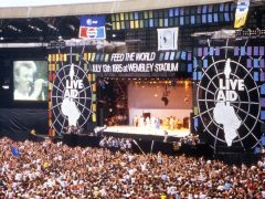 Live Aid at Wembley Stadium London 13 July 1985 (Alamy/PA)