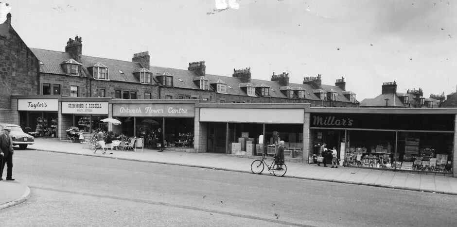 Fisheracre shops in 1961. Image: Supplied.