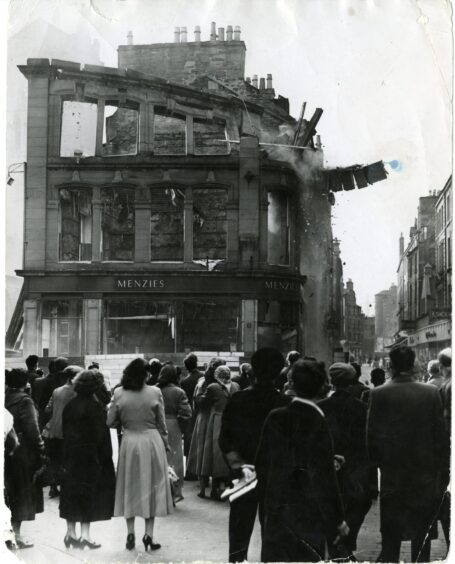 Menzies and Sons was demolished in February 1957. 