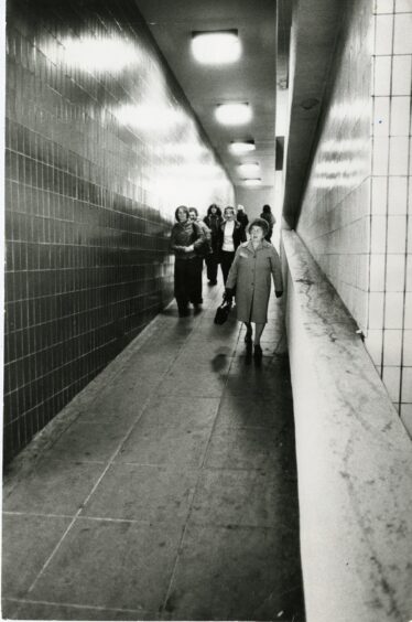 The Overgate tunnels wouldn't have looked out of place in 1960s Moscow.