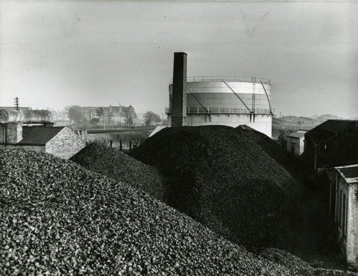 Monifieth Gas Works. Image: DC Thomson.