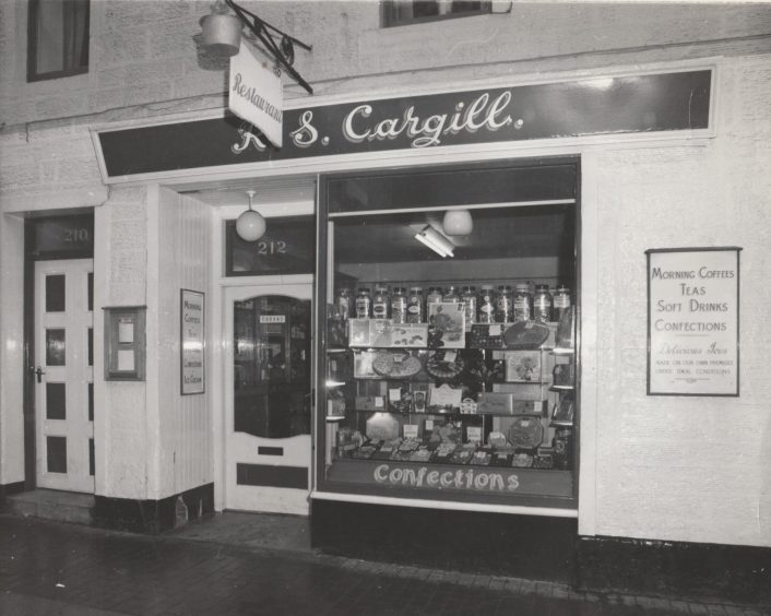 The R.S Cargill shop in Arbroath. Image: Supplied.