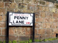 Penny Lane was made famous by the Beatles song of the same name (PA)