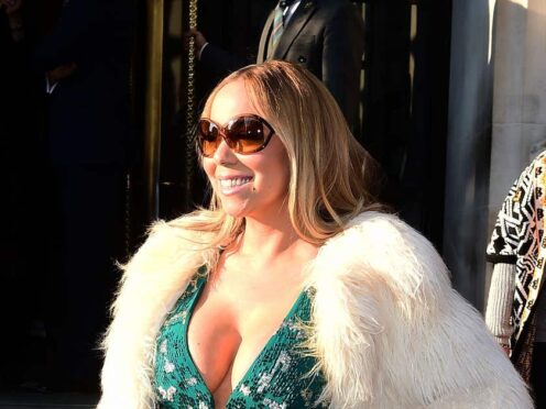 Singer Mariah Carey has kicked off the festive season with a video that shows her being defrosted, with her hit All I Want For Christmas Is You as the soundtrack (Ian West/PA)