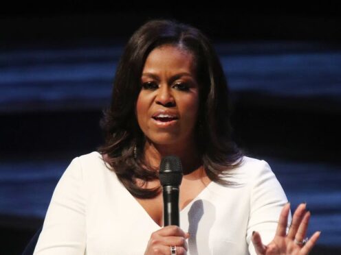 Michelle Obama has spoken about the rollback of US reproductive rights (Yui Mok/PA)