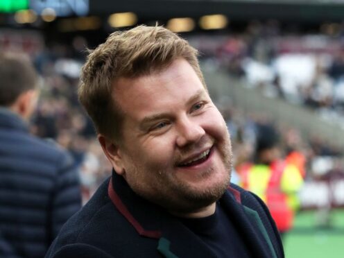 James Corden jokes about ‘new project’ after exit from The Late Late Show (Chris Radburn/PA)