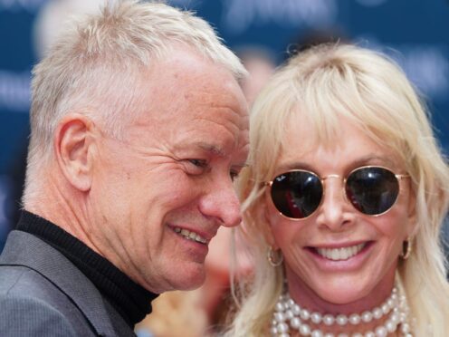Sting and his wife Trudie Styler (Ian West/PA)