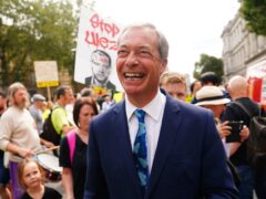 Nigel Farage doesn’t rule out running for prime minister (Victoria Jones/PA)