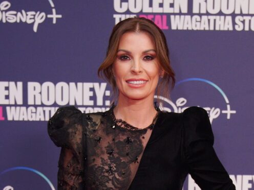 Coleen Rooney has just released a Disney+ series and book about her trial with Rebekah Vardy (Peter Byrne/PA)