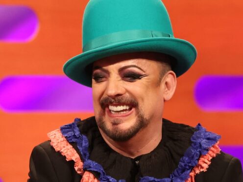 Boy George spent time with Matt Hancock in the jungle last year (Isabel Infantes/PA)