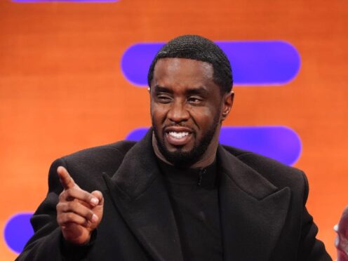 Sean Diddy Combs during filming for the Graham Norton Show (Ian West/PA)