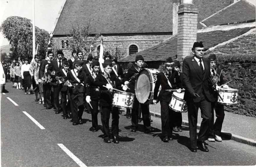 The end-of-season church parade in Dundee. Image: DC Thomson.