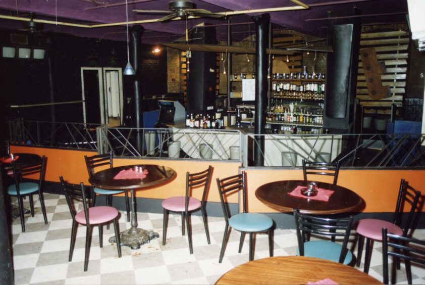 The cocktail lounge at Fat Sam's in 1993, as the nightclub entered a new decade. Image: DC Thomson.
