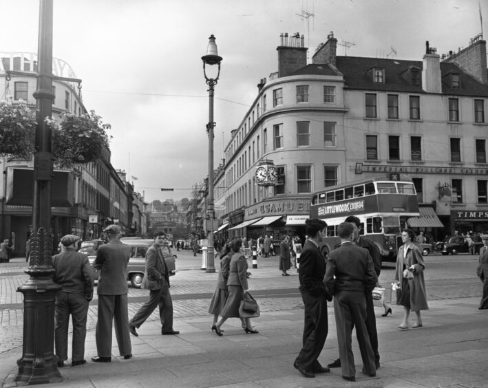 Reform Street in 1966, which has always been a busy shopping thoroughfare. Image: DC Thomson.