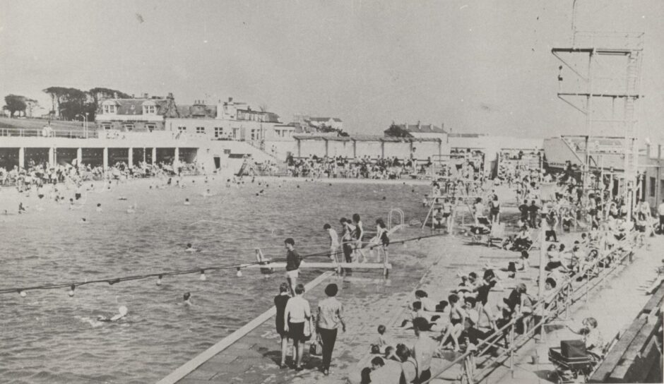 Arbroath Outdoor Swimming Pool. Image: Supplied.