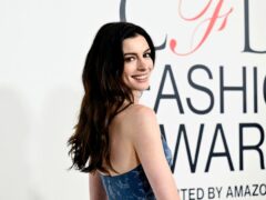 Anne Hathaway at the CFDA Fashion Awards in New York (Evan Agostini/Invision/AP)