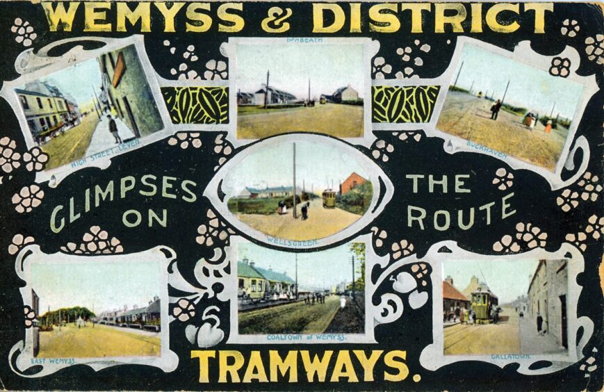 A postcard giving a glimpse of the route during the glory days. Image: Stenlake Publishing.