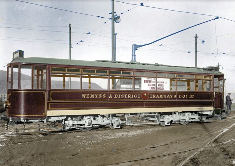 A state of the art tram that was added to the fleet in January 1925. Image: Stenlake Publishing.