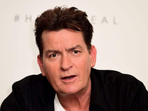 US actor Charlie Sheen was a victim of assault (Ian West/PA)