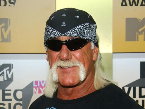 Hulk Hogan described his baptism as ‘the greatest day of my life’ (Anthony Harvey/PA)