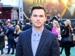 British actor Nicholas Hoult stars in new Rolling Stones music video (Ian West/PA)