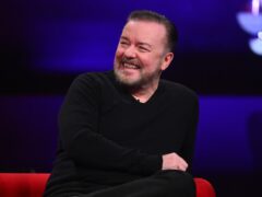 Ricky Gervais has issued a warning about the topics he discusses in his new special (Matt Crossick/PA)